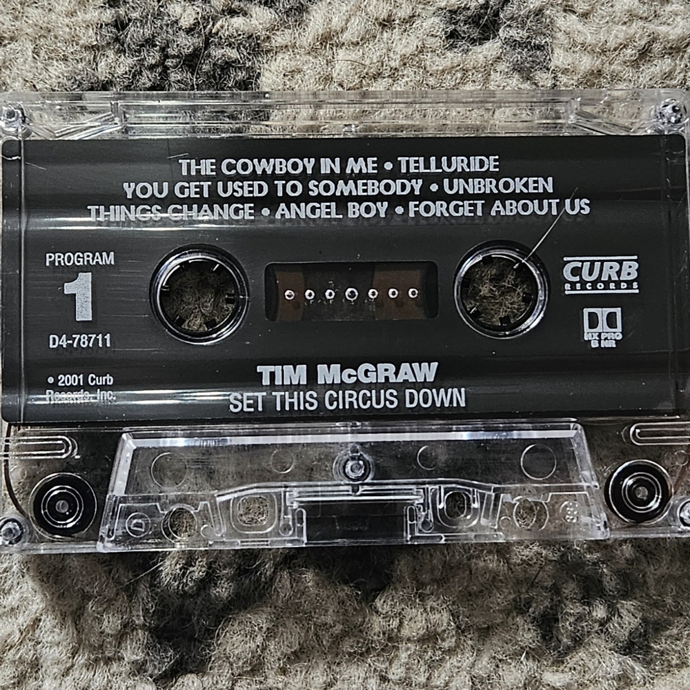 Tim McGraw Music Cassette - Picture 7 of 7
